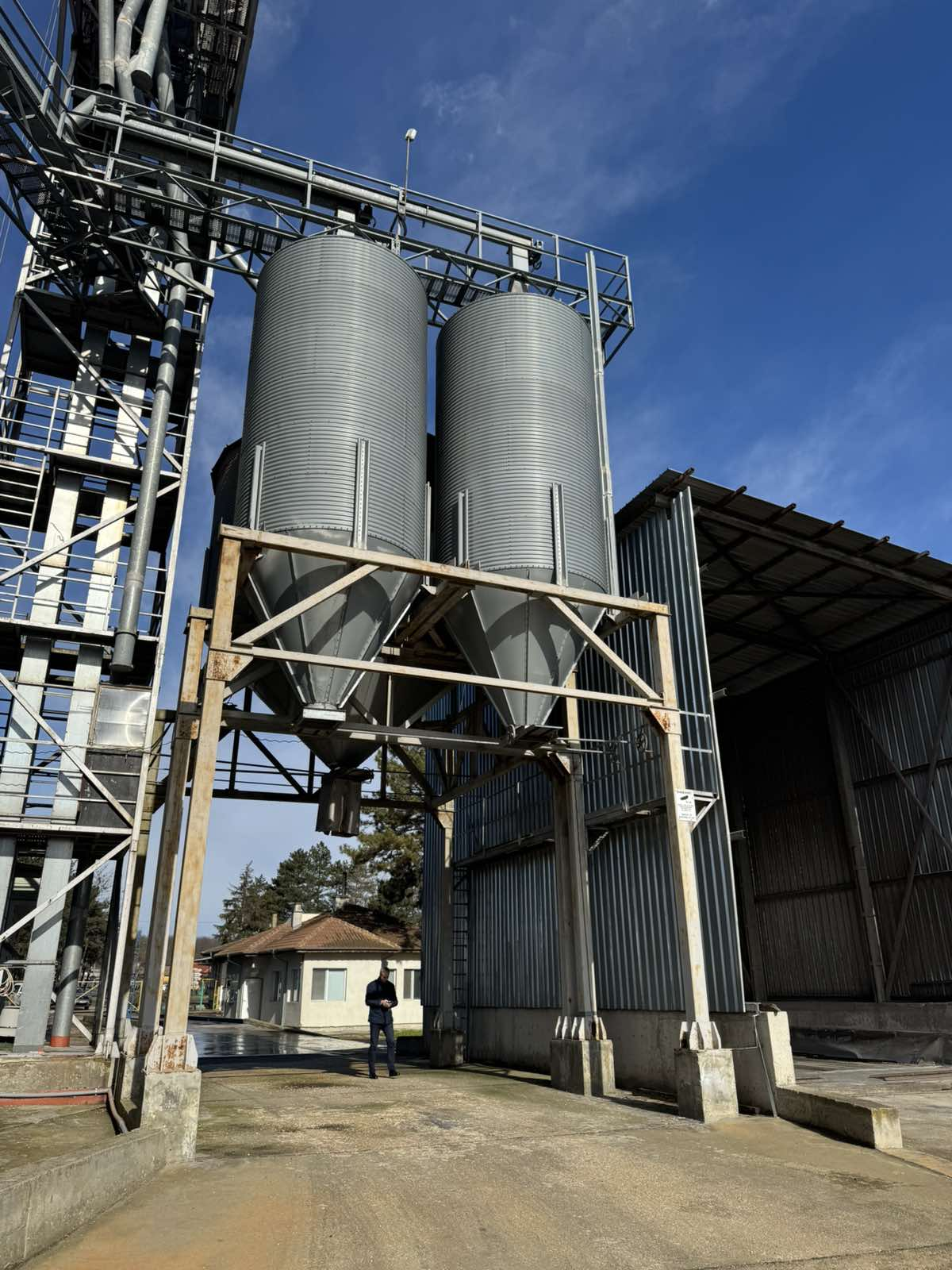 Silo Storage Facility for Grain - General Toshevo Industrial Zone